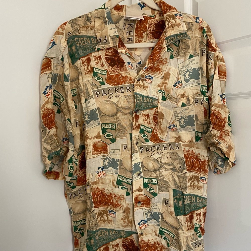 NFL Originals Green Bay Packers Button Down